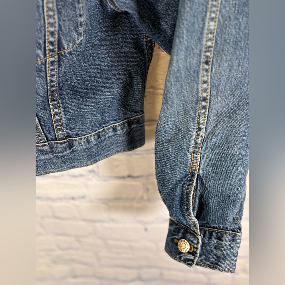 BDG Urban Outfitters Timber Creek Southwestern Coastal Cowgirl Denim Jacket M - Picture 6 of 10